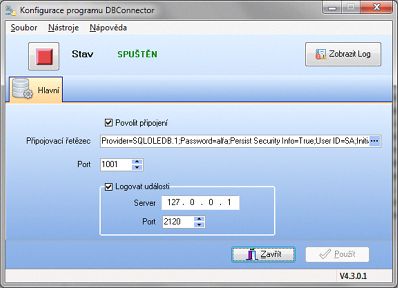 Program DB Connector.