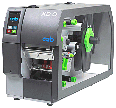 Tiskárna řady XD Q4 v základním provedení s odtrhávací hranou